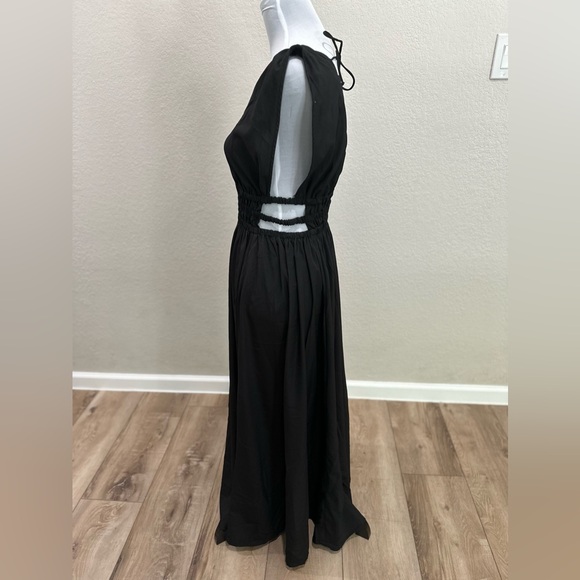 🆕 INDIGO BLACK MAXI CUTOUT SIDES - Picture 2 of 9